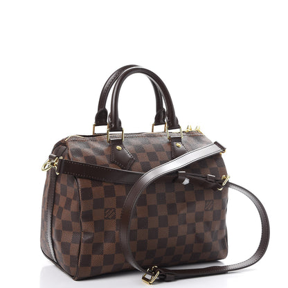 Louis Vuitton Damier Ebene Speedy Bandouliere 25 4 of 10