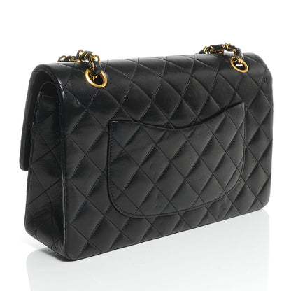 Chanel Lambskin Medium Double Flap Black 3 of 9