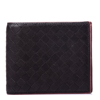 Bottega Veneta Nappa Intrecciato Bi-Fold Wallet Ebano Multicolor 1 of 12