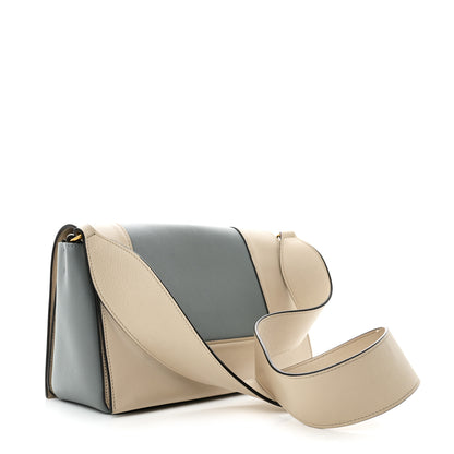 Celine Shiny Smooth Calfskin Medium Frame Shoulder Bag Grege Storm 3 of 15