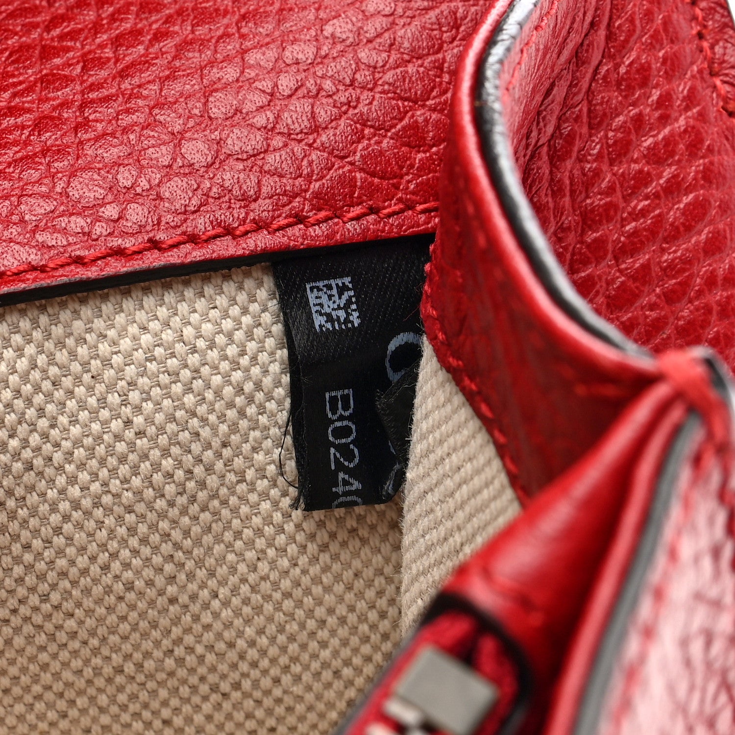 Gucci Dollar Calfskin Swarovski Crystal Small Dionysus Shoulder Bag Hibiscus Red 7 of 10