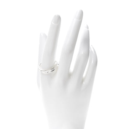 Tiffany Sterling Silver Narrow 1837 Band Ring 68 12.25 2 of 5