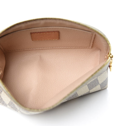 Louis Vuitton Damier Azur Cosmetic Pouch 5 of 11