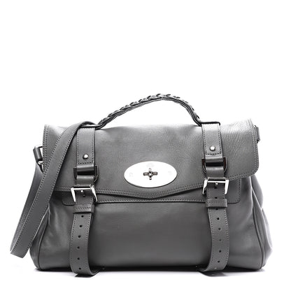 Mulberry Smooth Calfskin Medium Alexa Pavement Grey 1 of 13