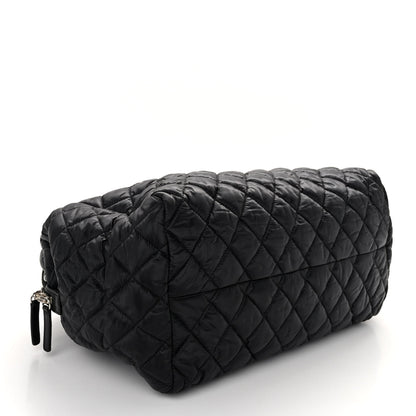 Chanel Nylon Quilted Medium Coco Cocoon Tote Black 4 of 11