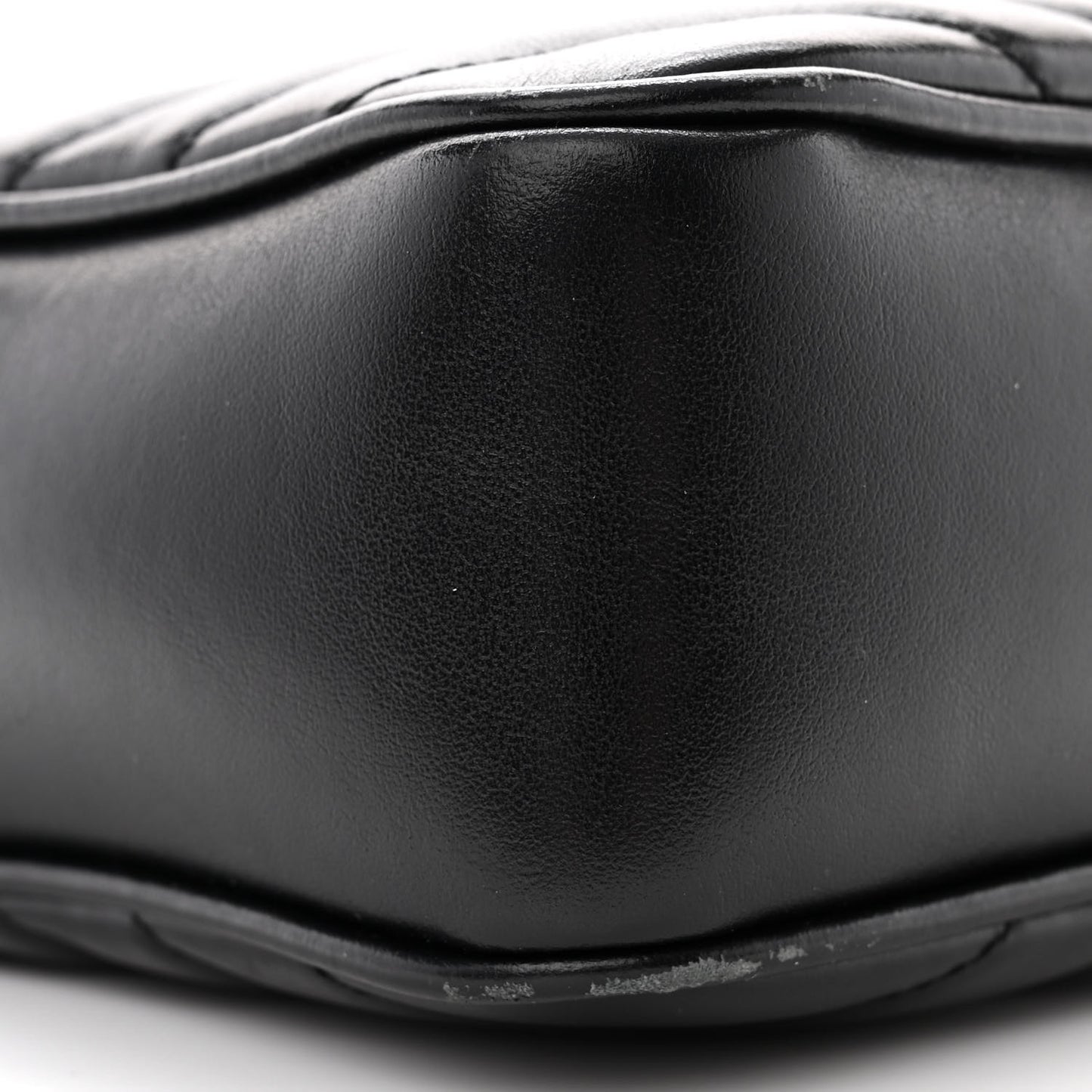 Calfskin Matelasse Monogram Monochrome Lou Camera Bag Black