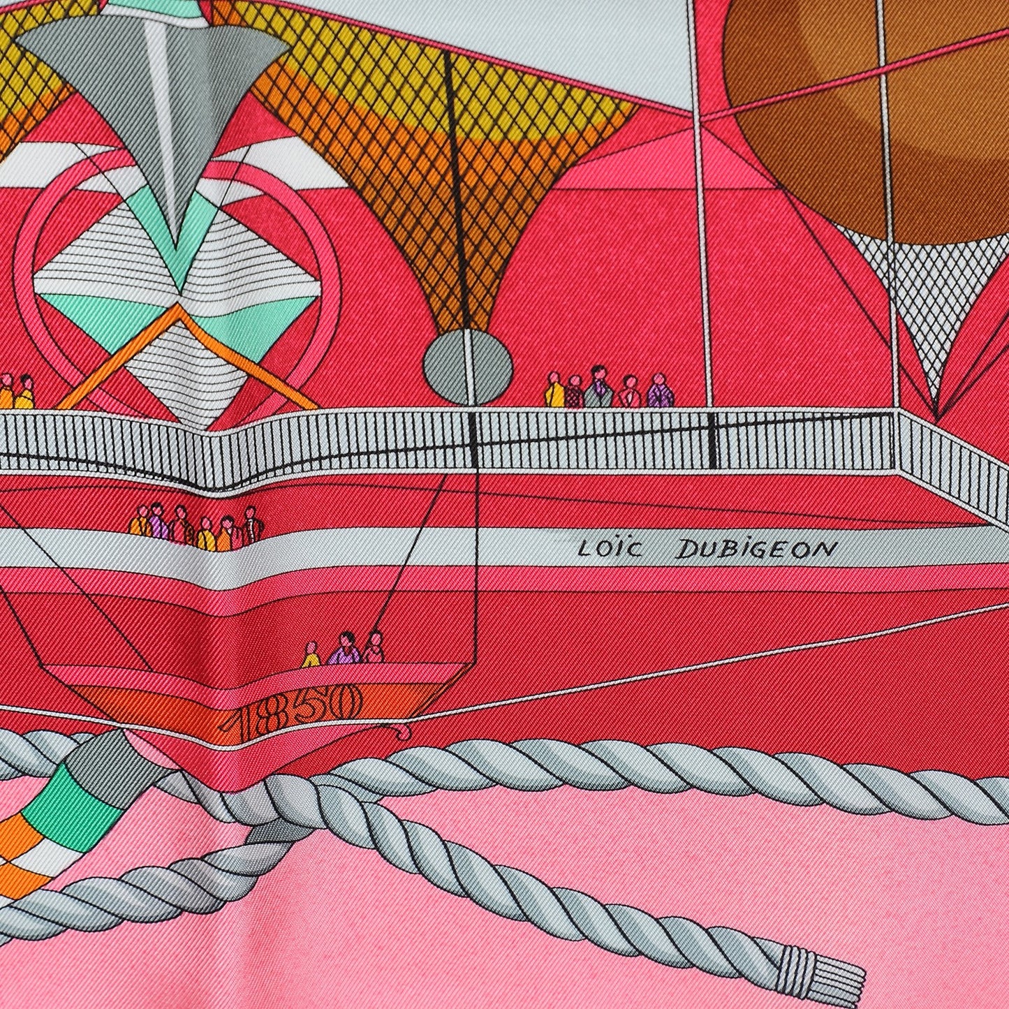 Silk Les Folies Du Ciel Scarf 90