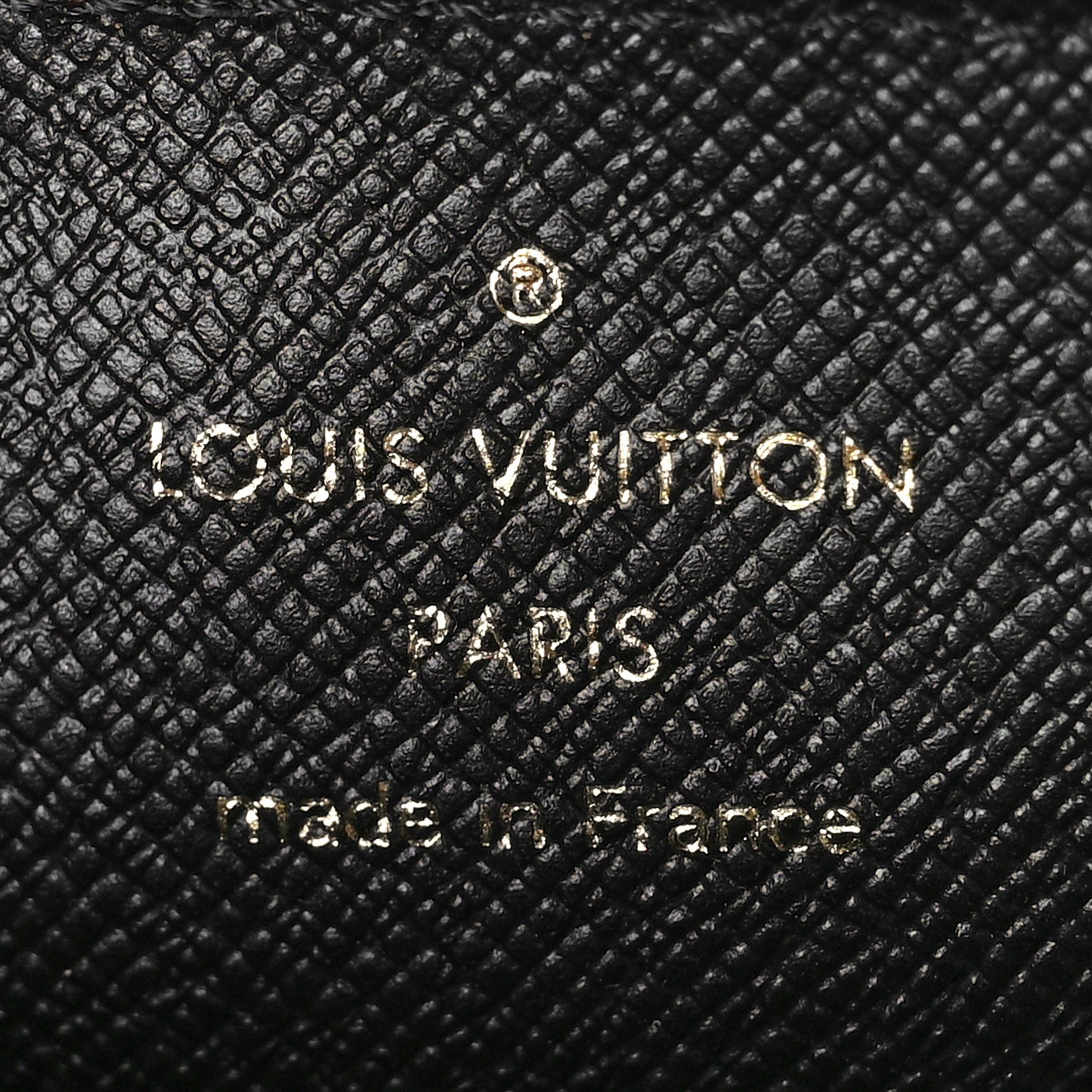 Monogram Recto Verso Card Holder Black