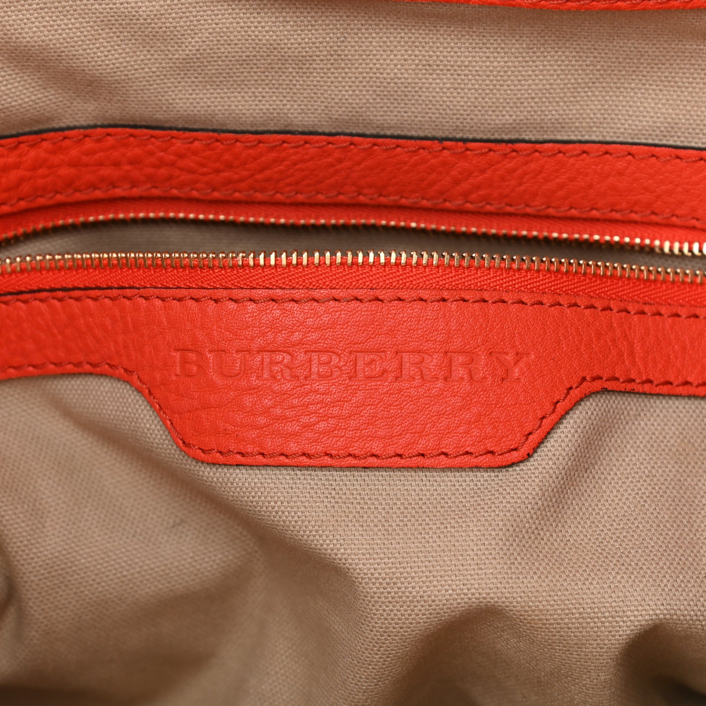 House Check Small Canterbury Tote Bright Russet