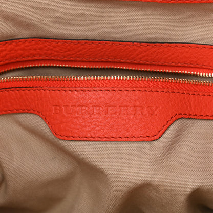 Burberry House Check Small Canterbury Tote Bright Russet 6 of 14