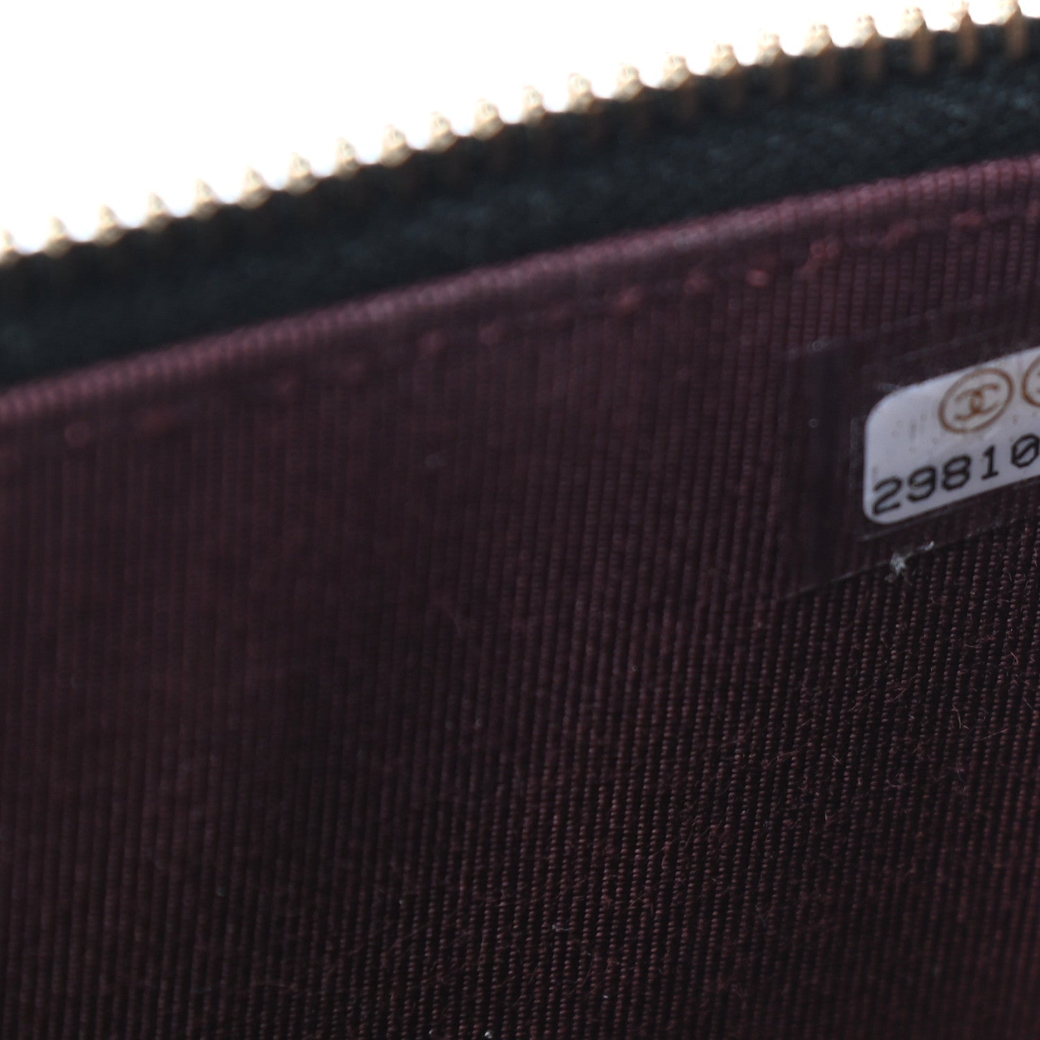 Chanel Caviar Quilted Mini Vanity Case With Chain Black 7 of 11