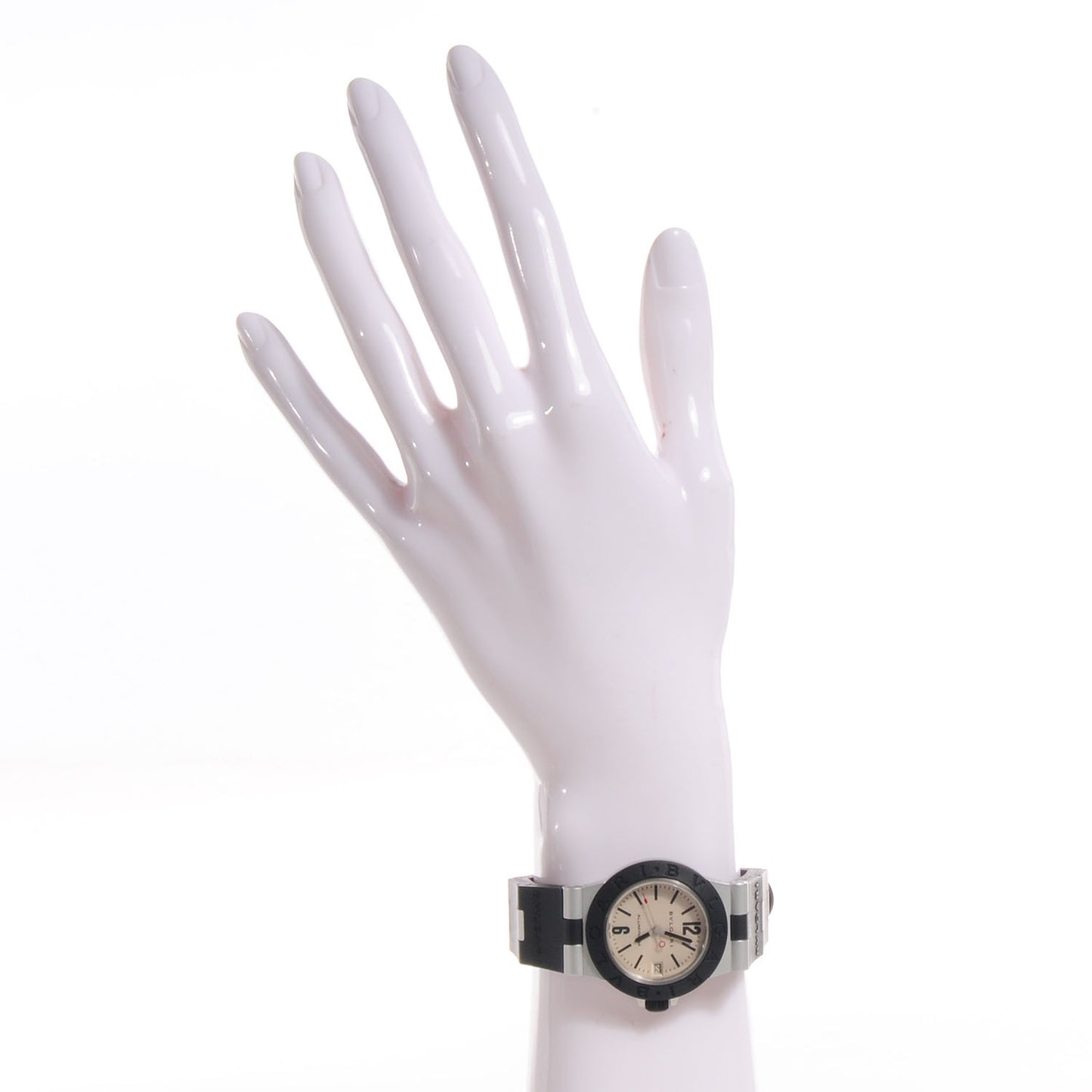 Aluminum Rubber 32mm Diagono Quartz Watch