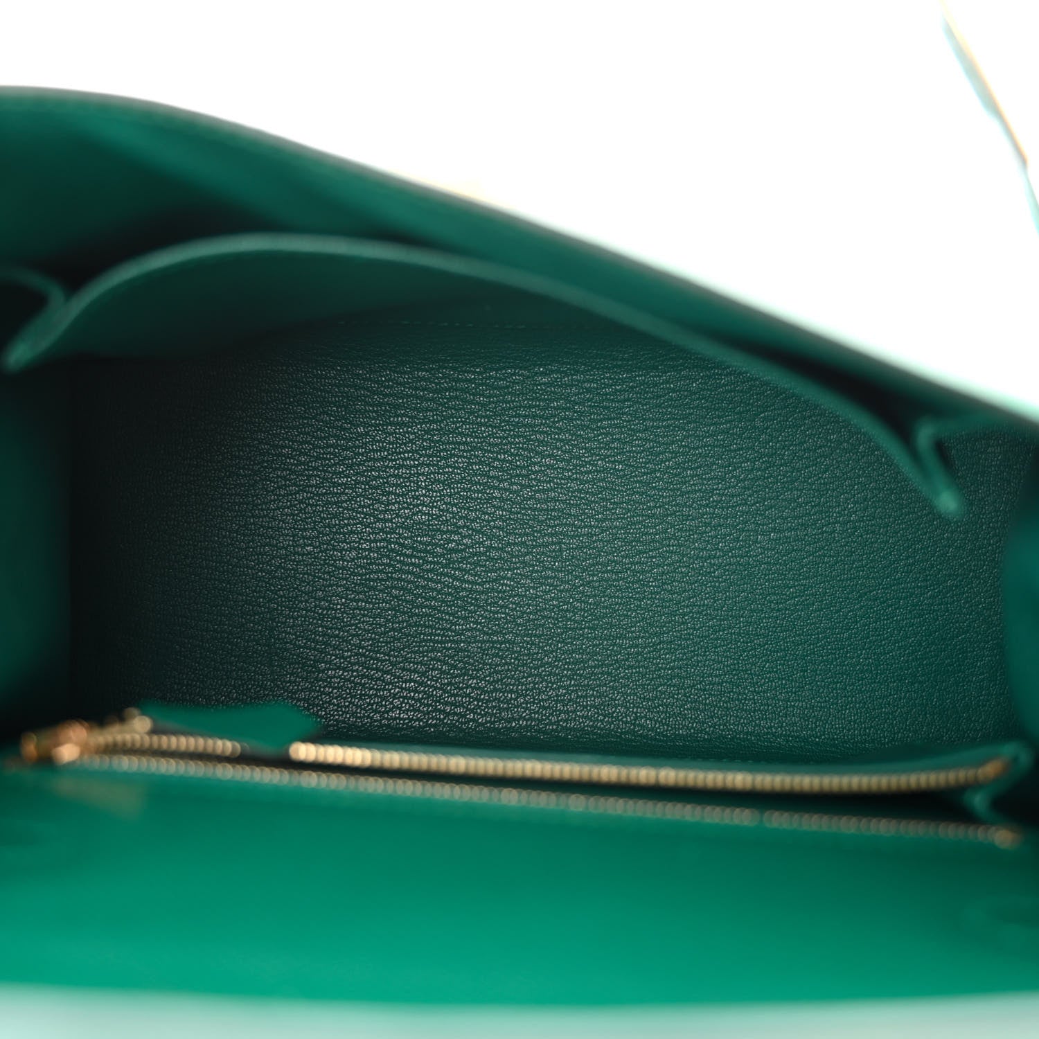 Hermes Epsom Kelly Sellier 25 Malachite 5 of 11