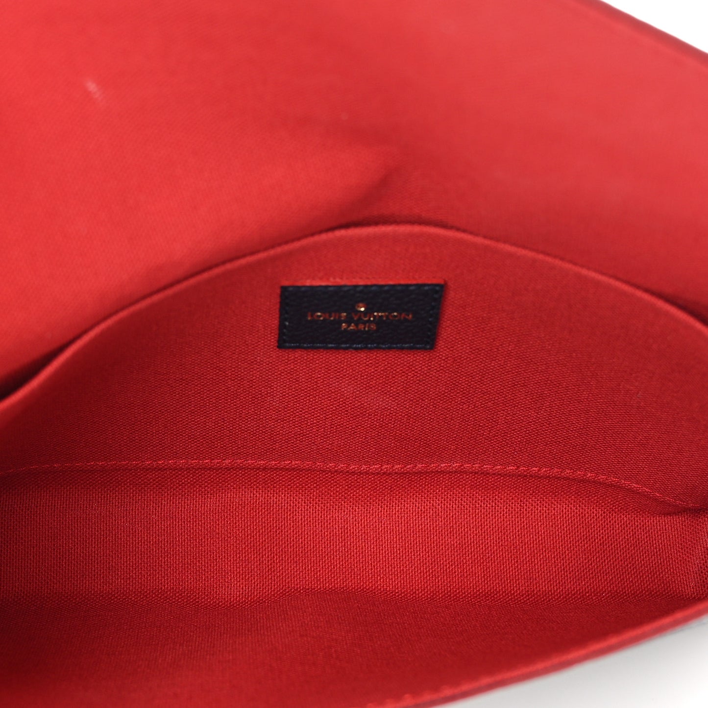 Empreinte Pochette Felicie Chain Wallet Marine Rouge