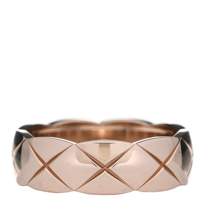 Chanel 18K Beige Gold Small Coco Crush Ring 59 8.75 3 of 7