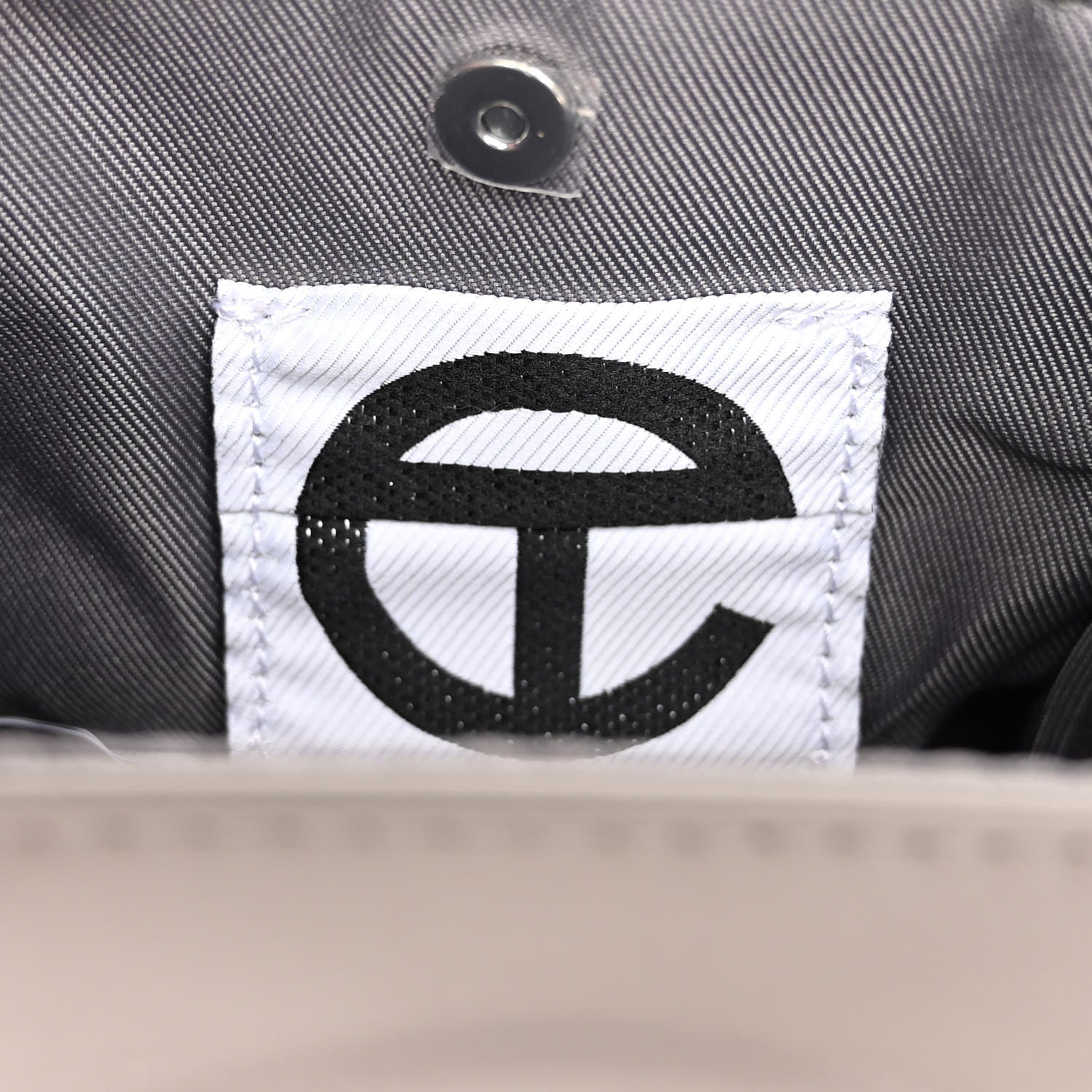 Telfar Vegan Leather Small Shopping Bag Grey 6 of 9