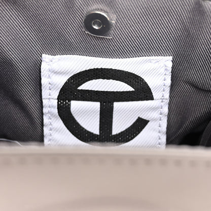 Telfar Vegan Leather Small Shopping Bag Grey 6 of 9
