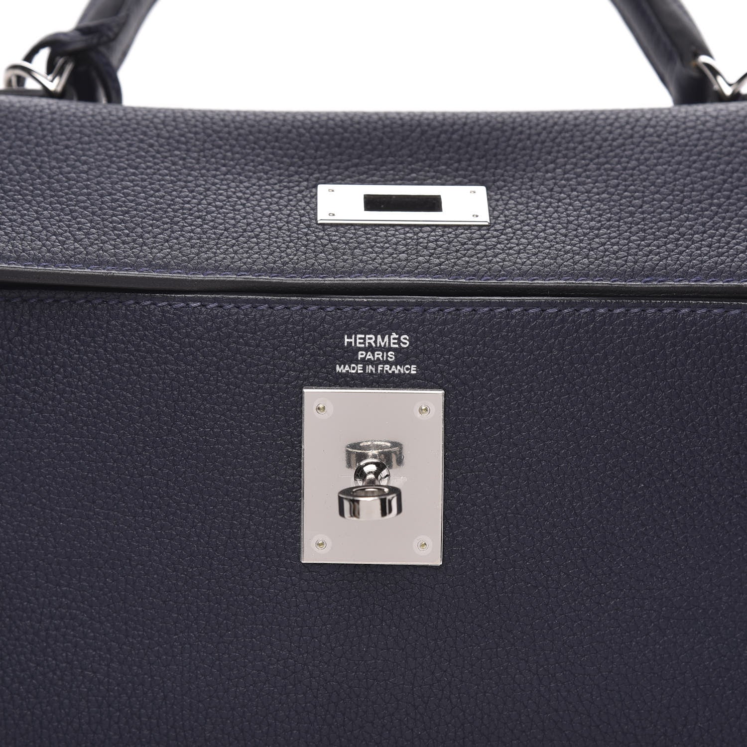 Hermes Togo Kelly Retourne 28 Bleu Nuit 6 of 10