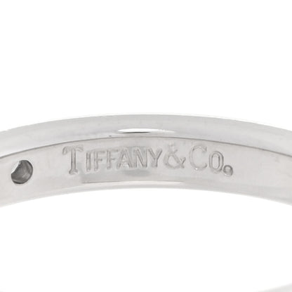 Tiffany Platinum Diamond Elsa Peretti Band Ring 53 6.5 5 of 5