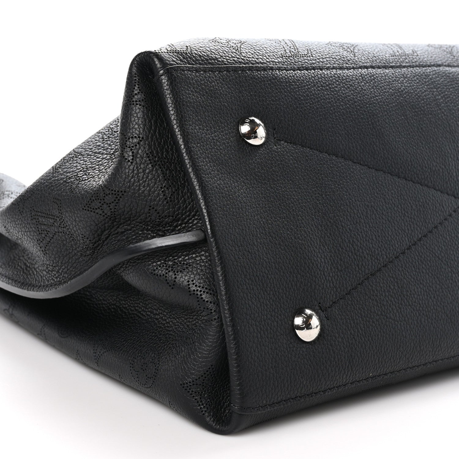 Louis Vuitton Mahina Carmel Hobo Black 8 of 9