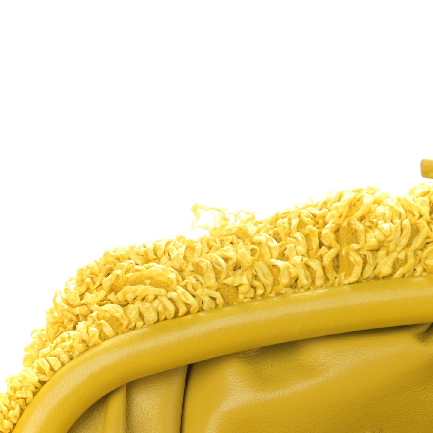 Boucle Curly Raffia The Mini Pouch Mirabelle