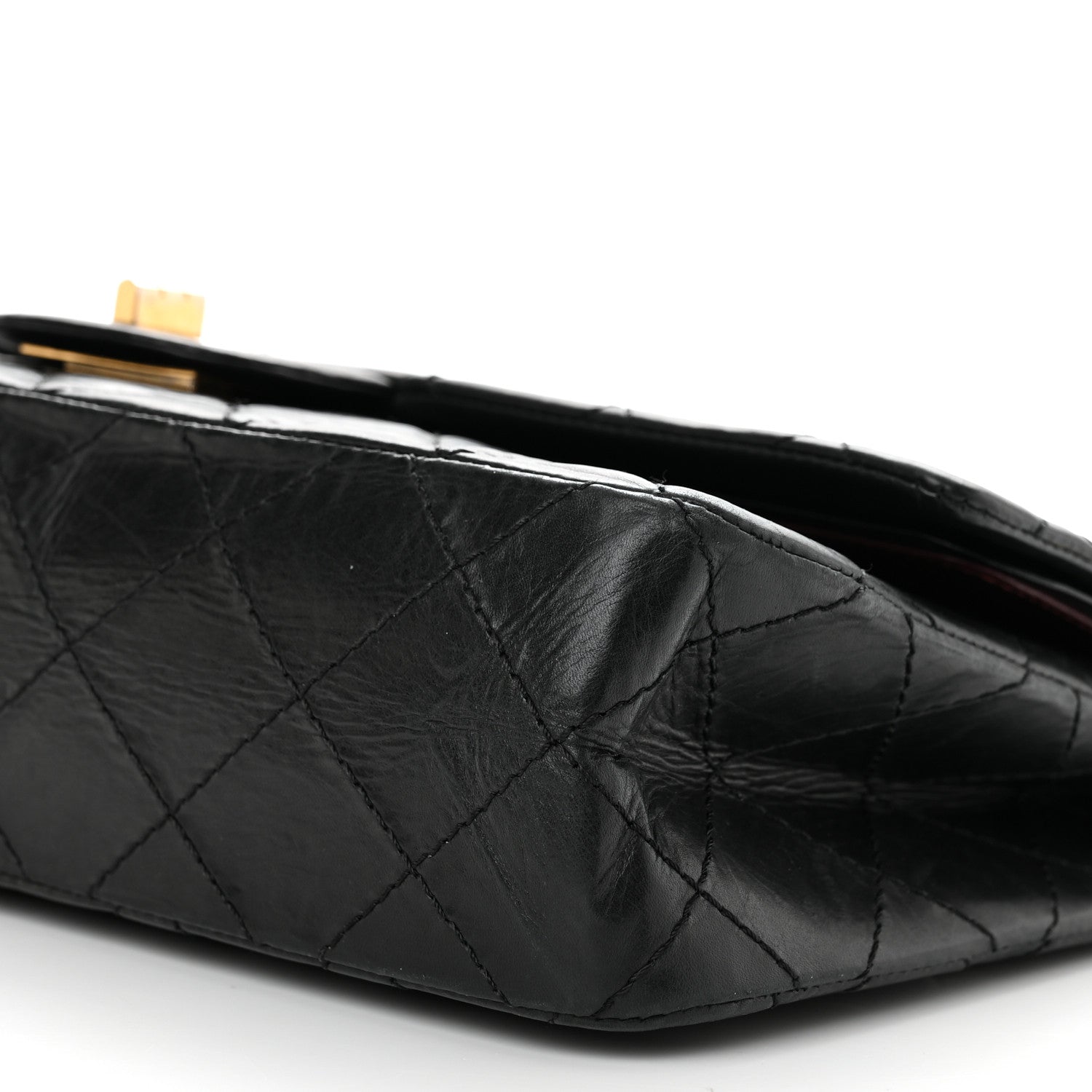 Chanel Aged Calfskin Quilted 2.55 Reissue 227 Flap Black 11 of 12