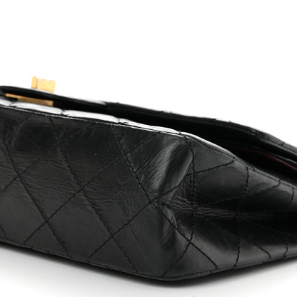 Chanel Aged Calfskin Quilted 2.55 Reissue 227 Flap Black 11 of 12
