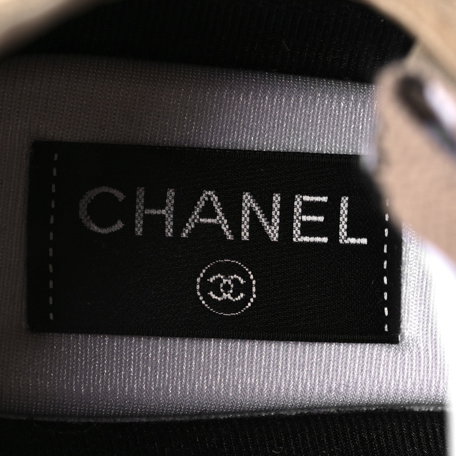 Chanel Suede Goatskin CC Sneakers 38 Dark Beige 7 of 7
