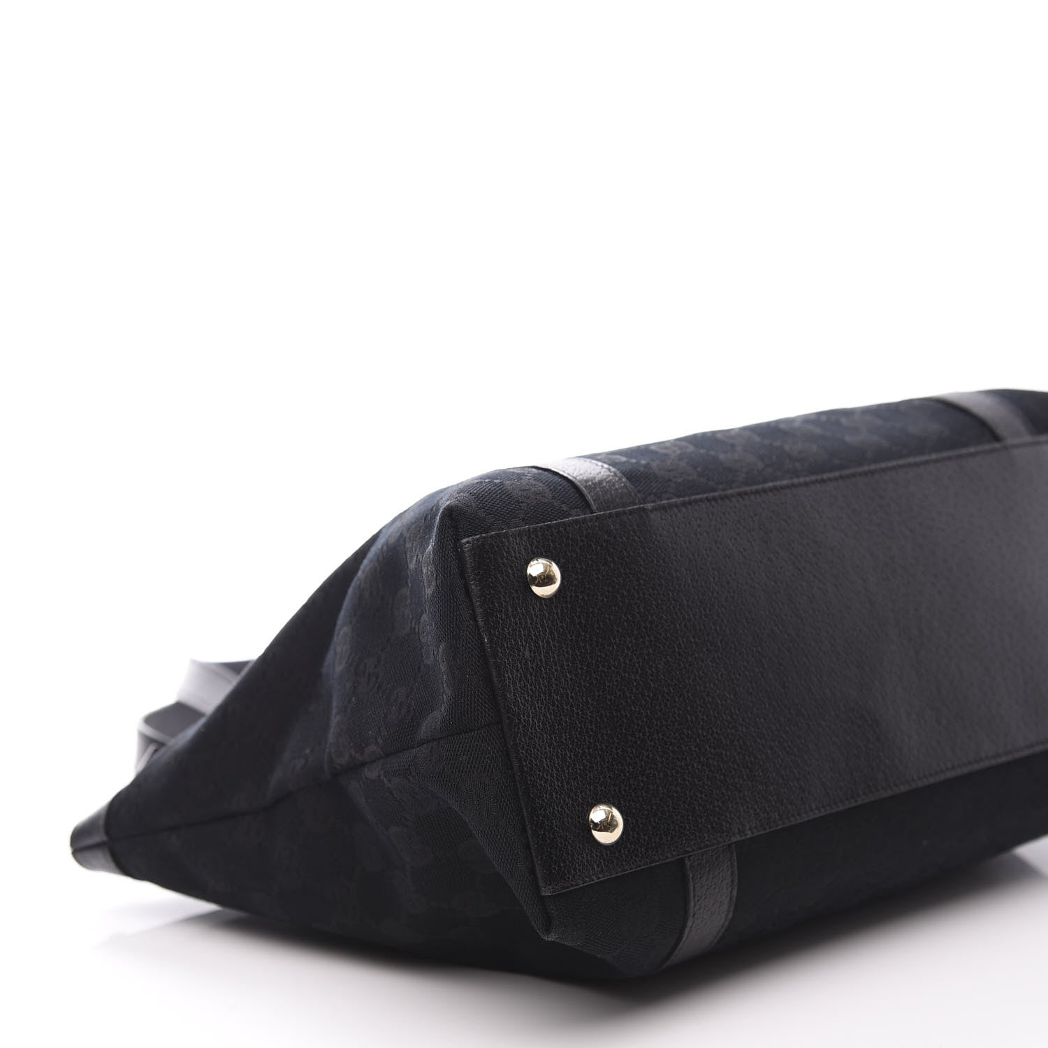 Gucci Monogram Abbey Medium Tote Black 7 of 9