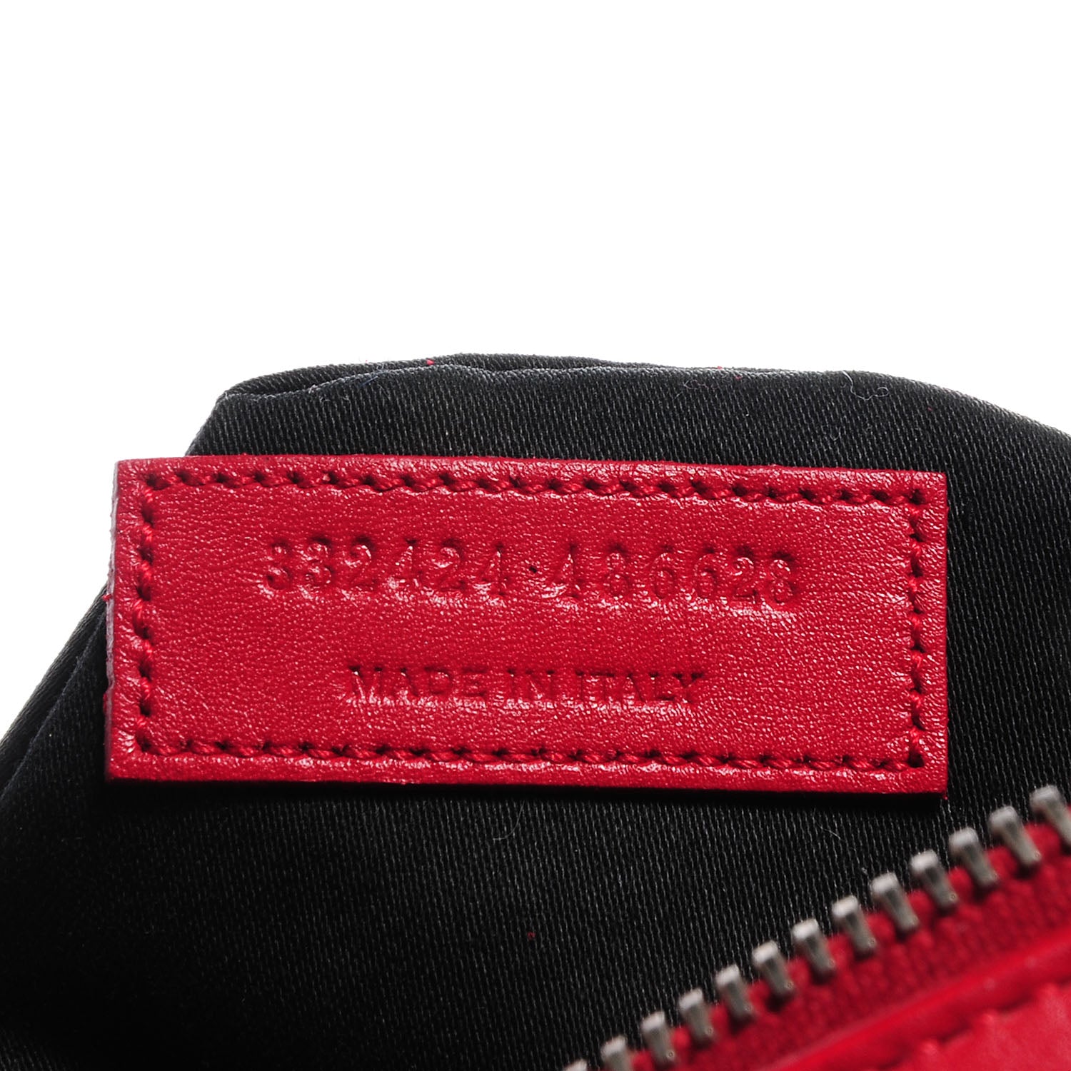 Saint Laurent Leather Studded Classic Duffle 6 Red 8 of 8