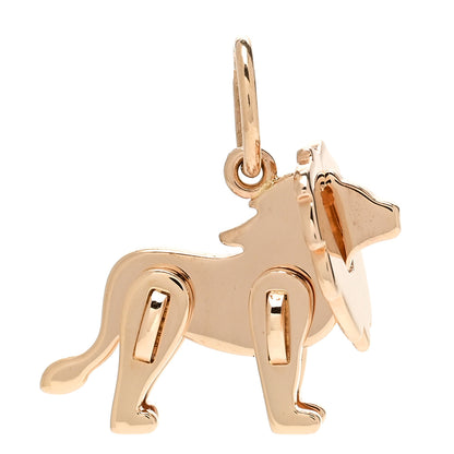 Tiffany 18K Rose Gold Save The Wild Lion Charm 3 of 6