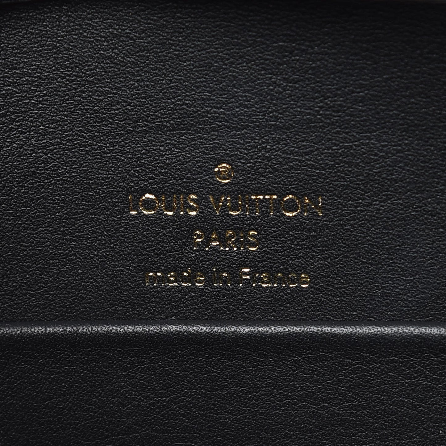 Calfskin Monogram Column Clutch