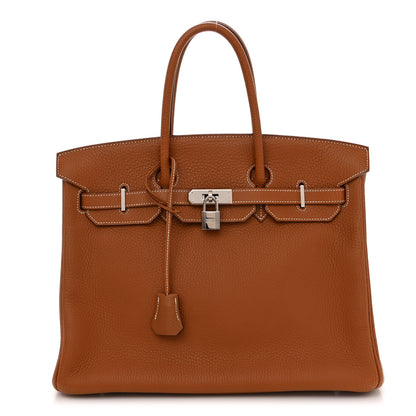Hermes Togo Birkin 35 Gold 1 of 12