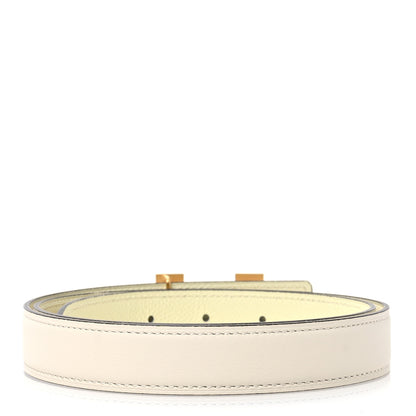 Hermes Swift Epsom 24mm Mini Constance H Belt 85 34 Nata Jaune Milton 2 of 5