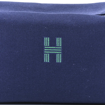 Hermes Canvas Small Bride-A-Brac Pouch Marine 9 of 12