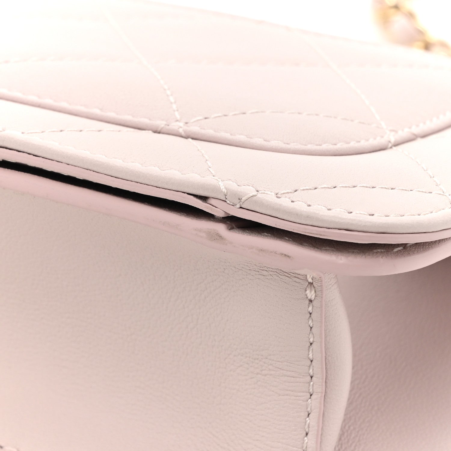 Chanel Calfskin Quilted Coco Lady Flap Light Purple 13 of 16