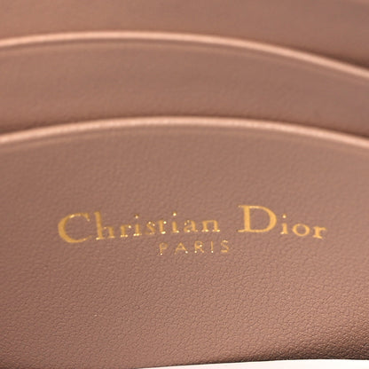 Christian Dior Calfskin Cannage Caro Zipped Pouch With Chain Fard 7 of 8