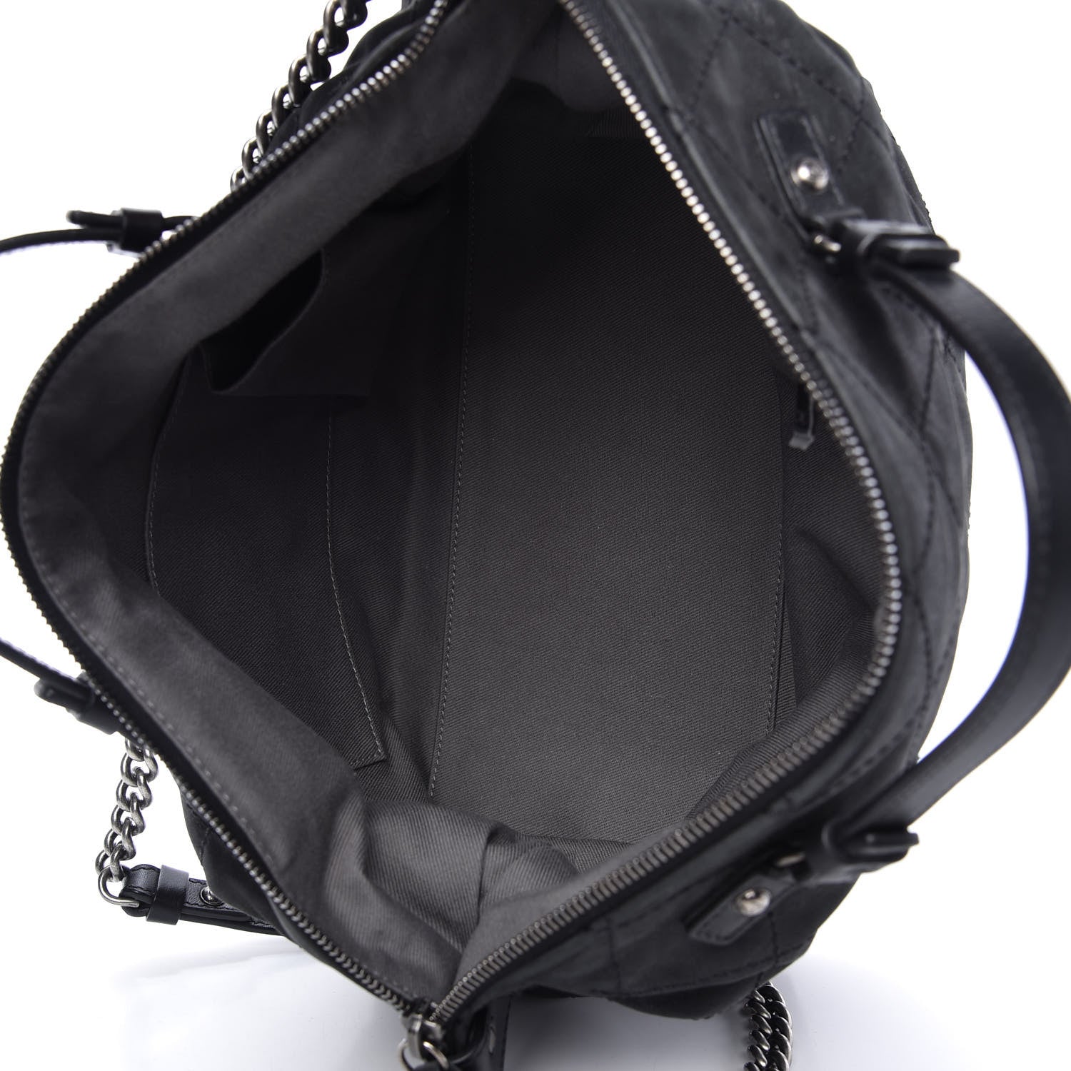 Chanel Iridescent Calfskin Quilted Coco Daily Shoulder Bag Black 5 of 11