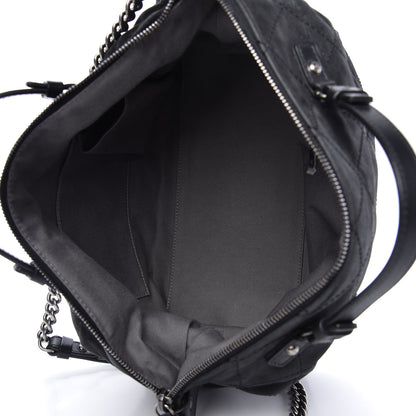 Chanel Iridescent Calfskin Quilted Coco Daily Shoulder Bag Black 5 of 11