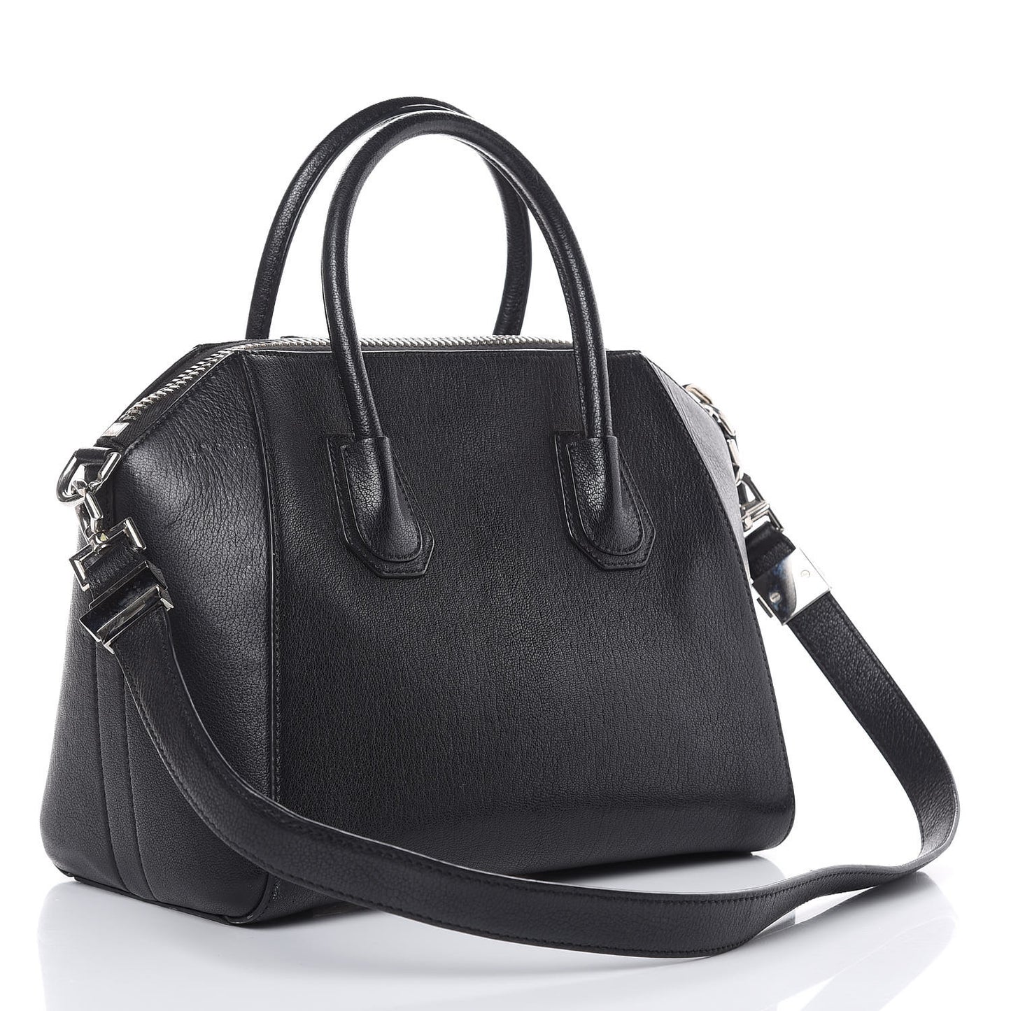 Sugar Goatskin Small Antigona Black