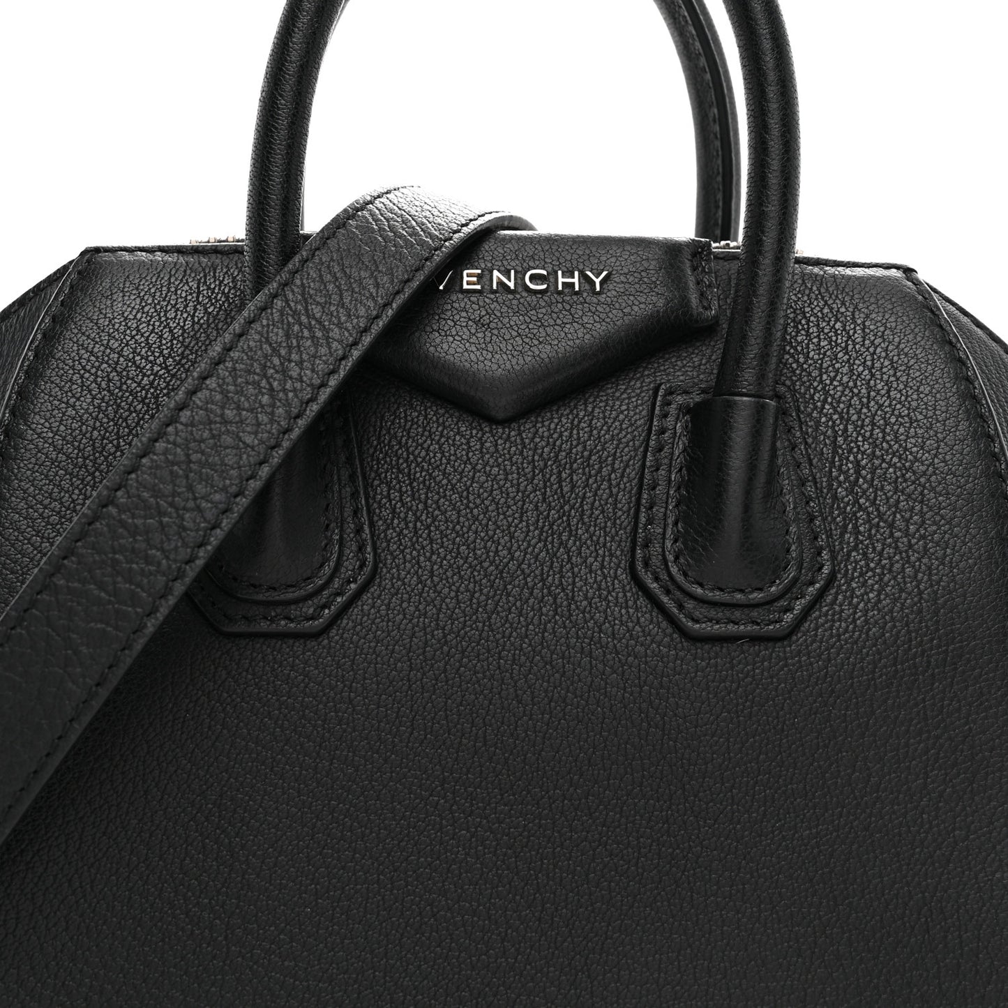 Sugar Goatskin Mini Antigona Black