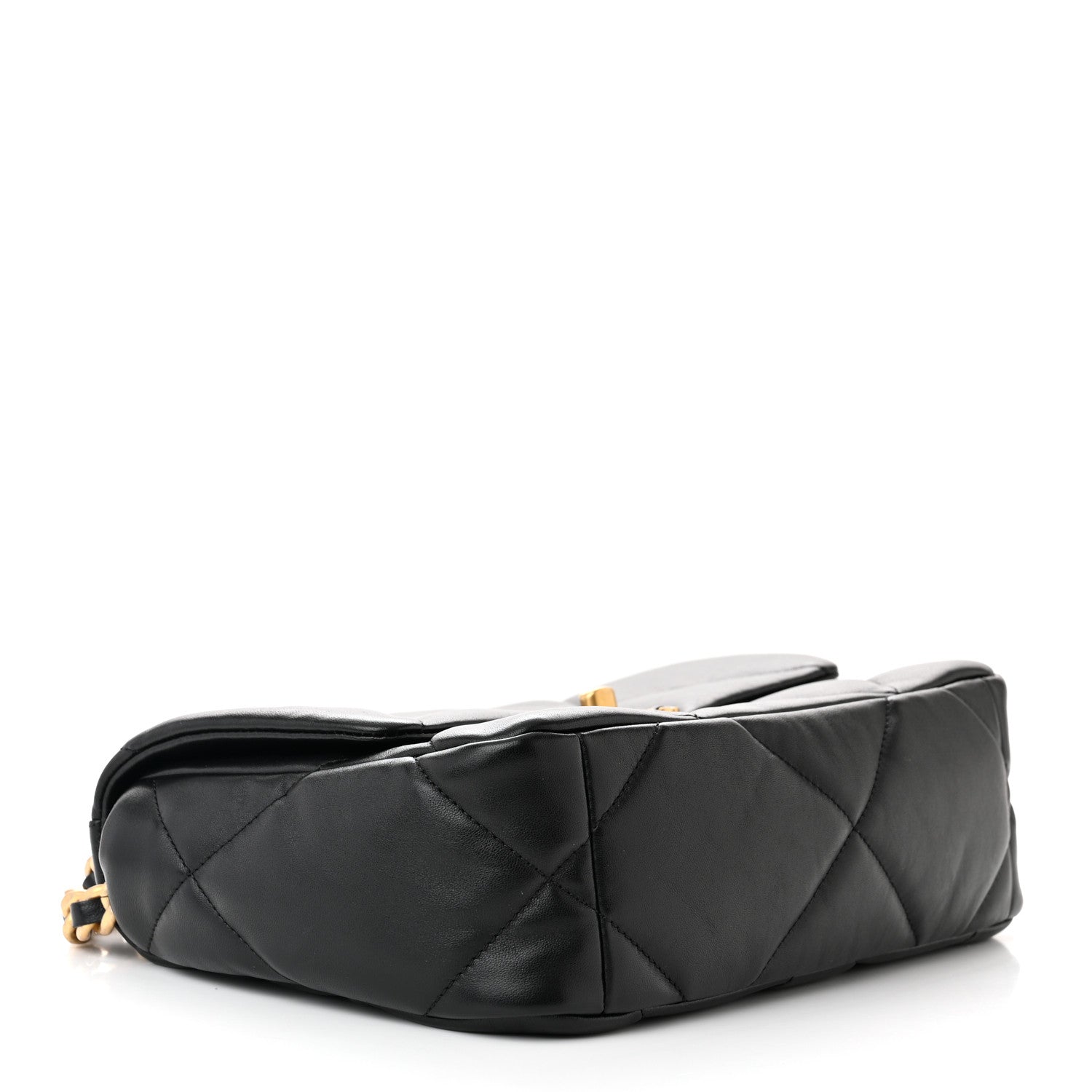 Chanel Lambskin Quilted Medium Chanel 19 Flap Black 4 of 11