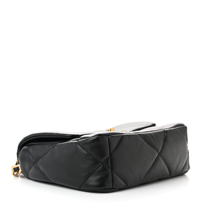 Chanel Lambskin Quilted Medium Chanel 19 Flap Black 4 of 11