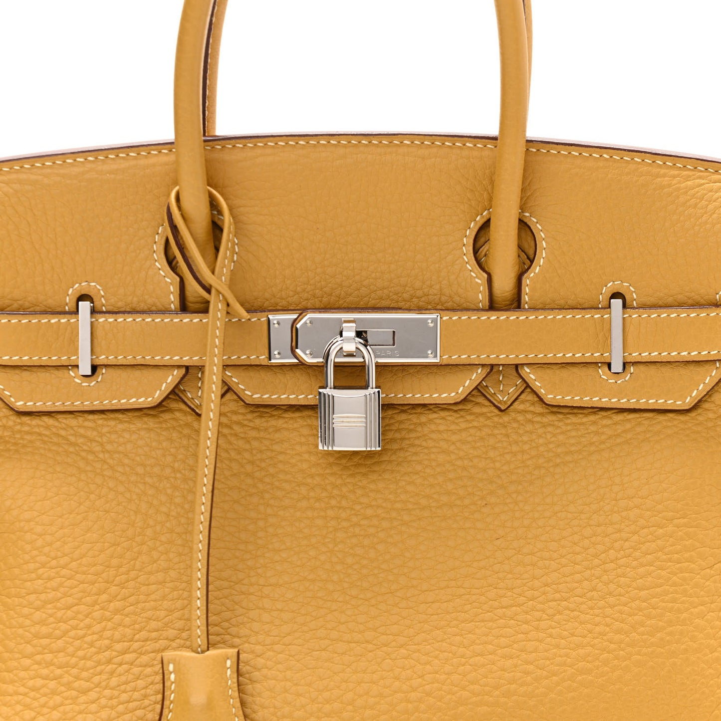 Taurillon Clemence Birkin 30 Curry