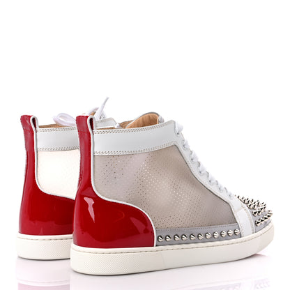 Christian Louboutin Metallic Spikes Mens Donna Mesh Sosoxy Flat Sneakers 40 Version Multi 4 of 10