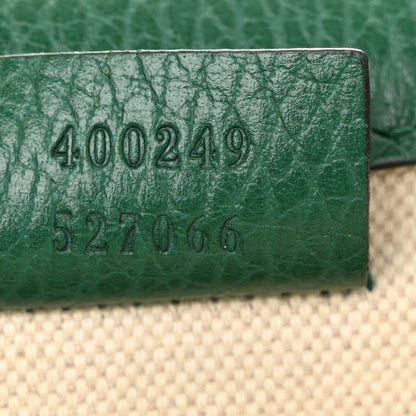 Gucci Dollar Calfskin Crystal Small Dionysus Shoulder Bag Emerald 7 of 12