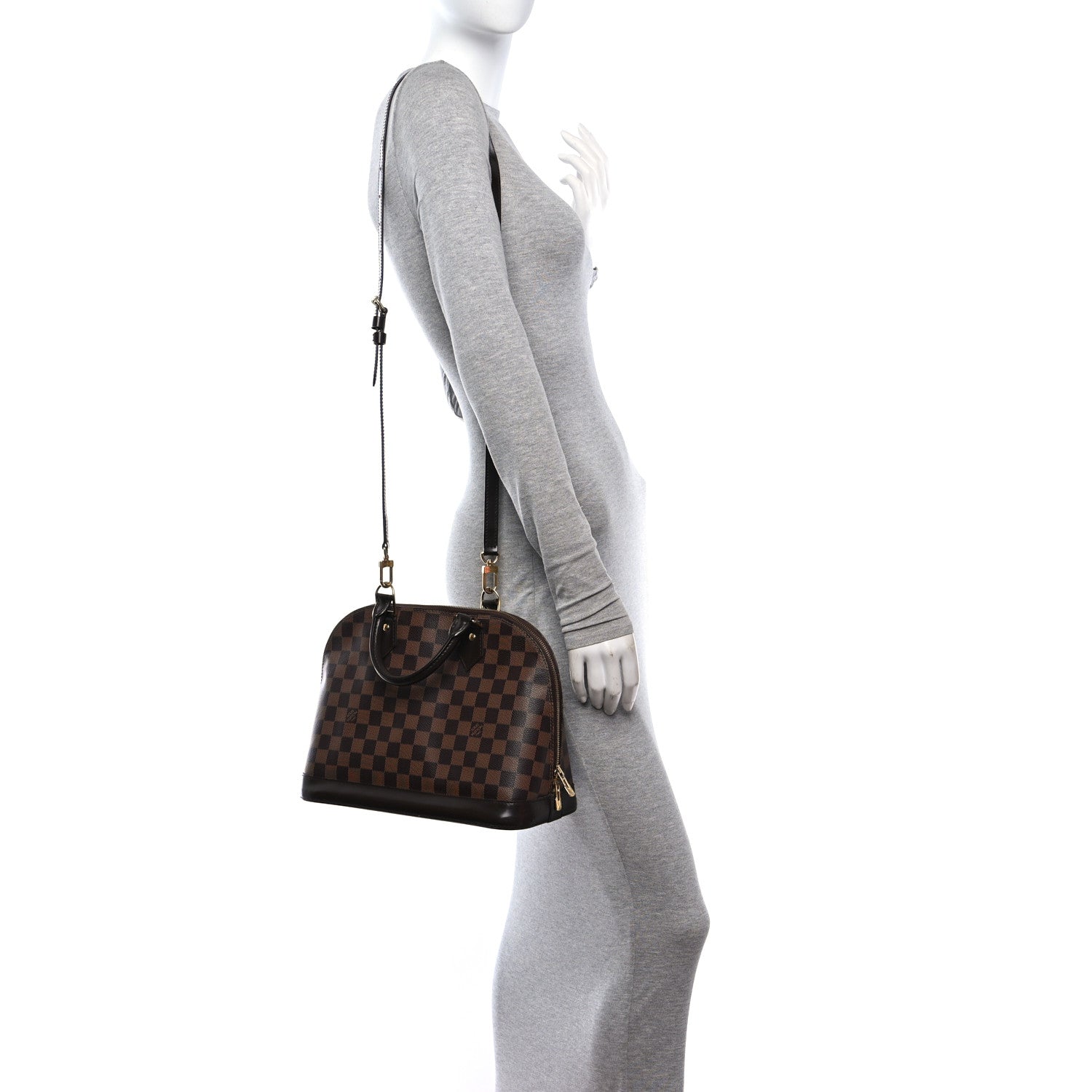 Louis Vuitton Damier Ebene Alma PM 2 of 10
