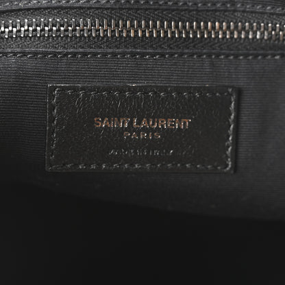 Saint Laurent Crinkled Calfskin Matelasse Monogram Large Niki Shopper Tote Cream Soft 6 of 10