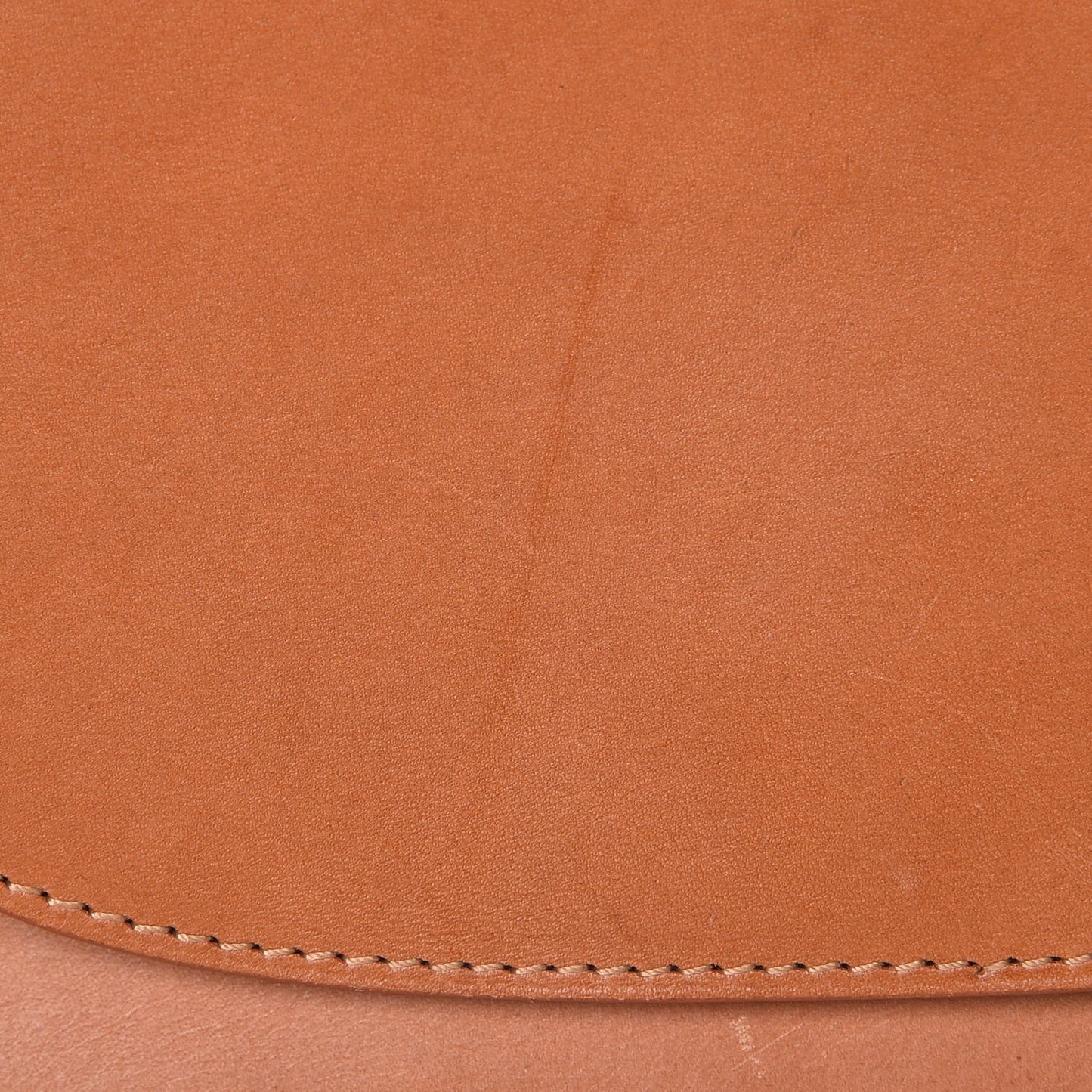 Calfskin Flap Crossbody Bag Cammello