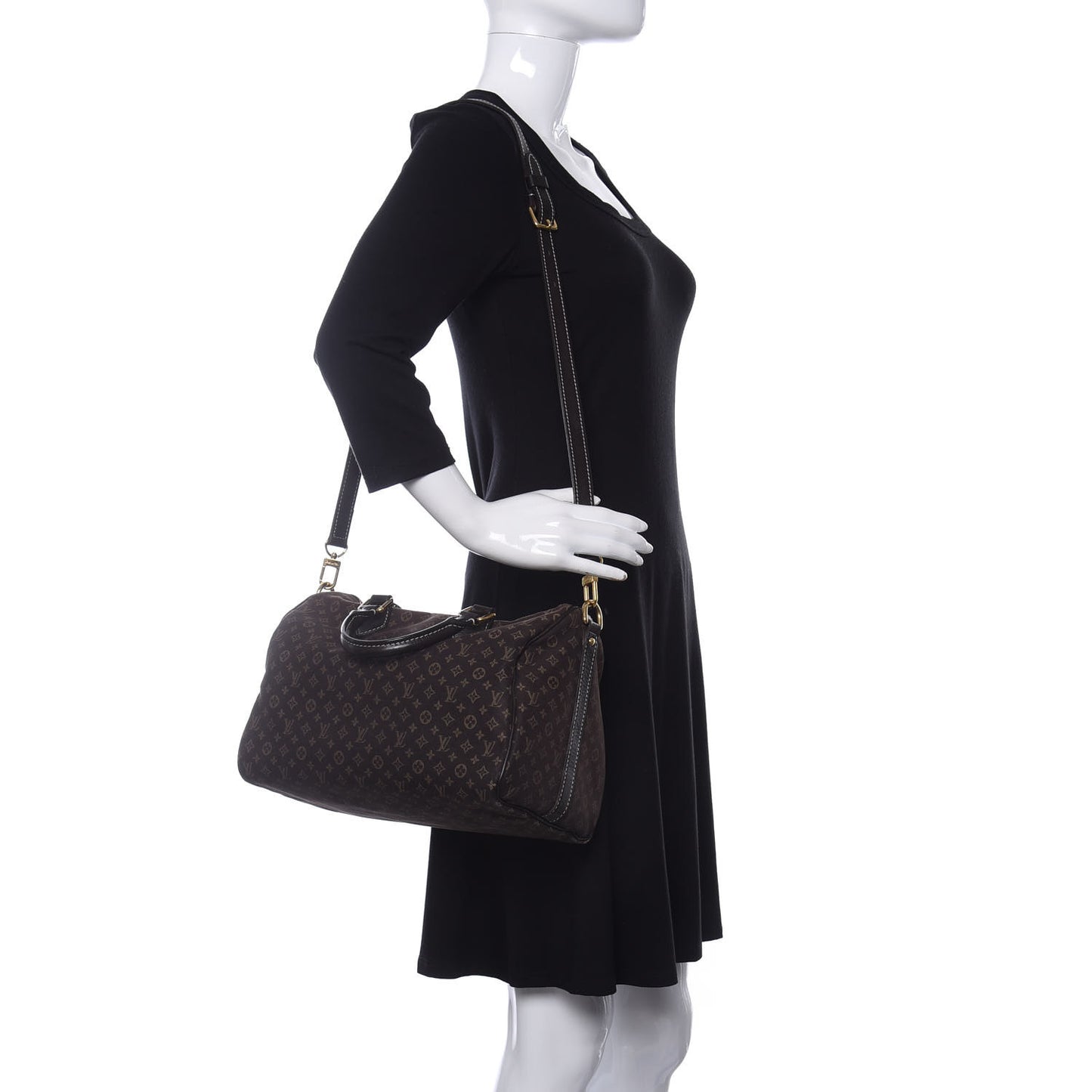 Monogram Idylle Speedy Bandouliere 30 Fusain